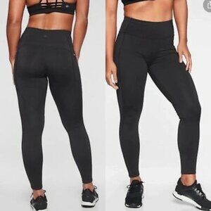 Athleta Contender Tight PowerLift Leggings Black L Tall